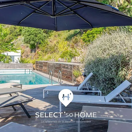 Select'sohome - Avec Magnifique Vue Et Piscine Pour 8 Personnes ! - Nuages Villa *