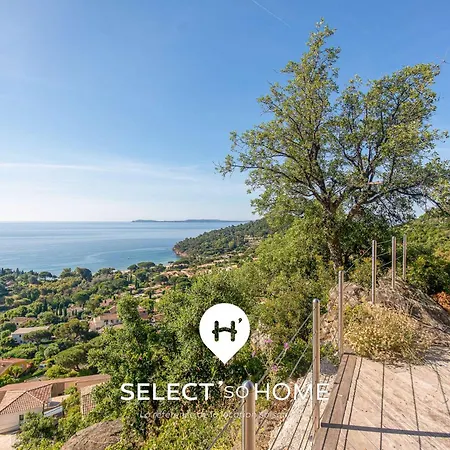 Select'sohome - Avec Magnifique Vue Et Piscine Pour 8 Personnes ! - Nuages Le Lavandou