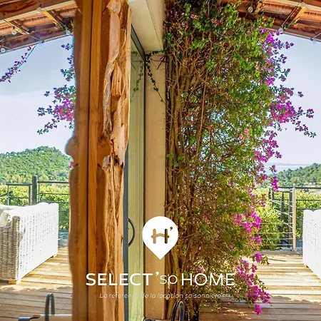 Select'sohome - Vue Et Piscine Pour 8 Personnes ! - Nuages Le Lavandou